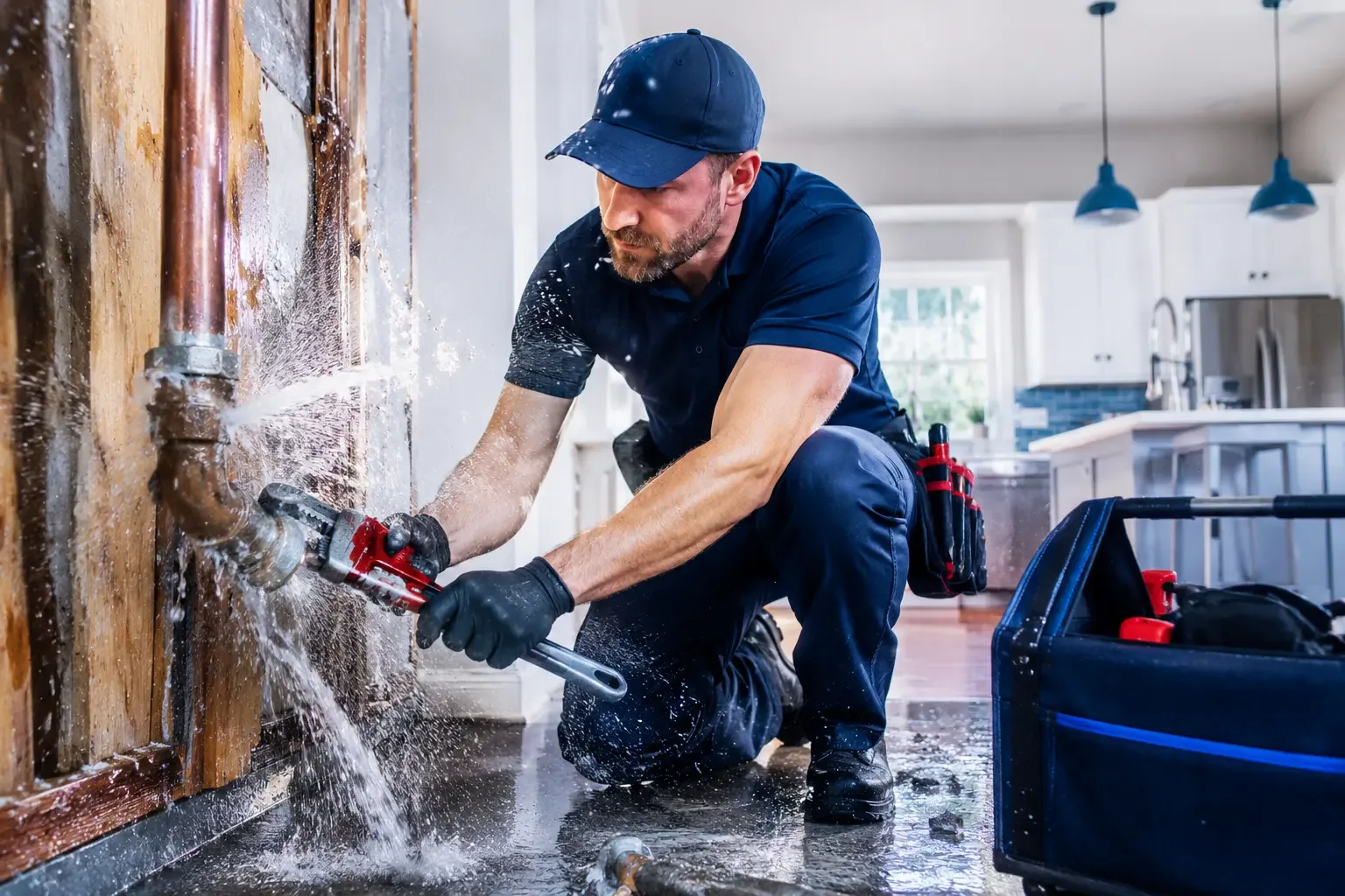Local emergency pipe repair professionals in Mooreville, MS